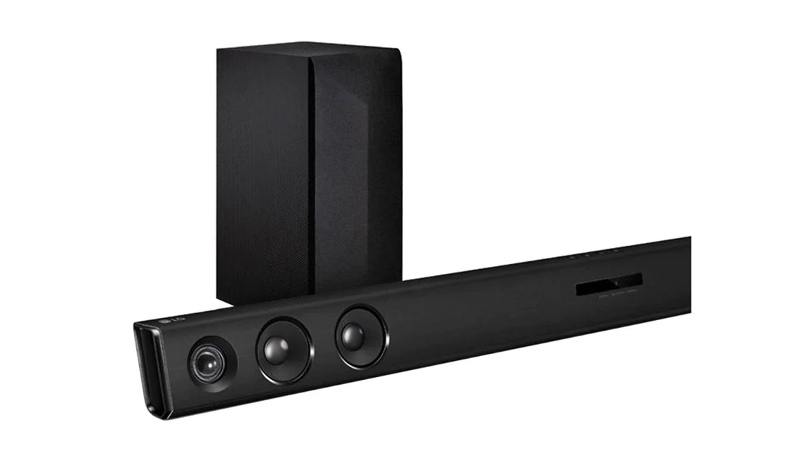 1. LG Sound Bar with Subwoofer